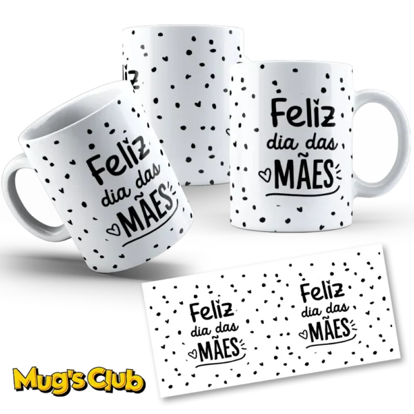 Caneca Feliz Dia das Mães