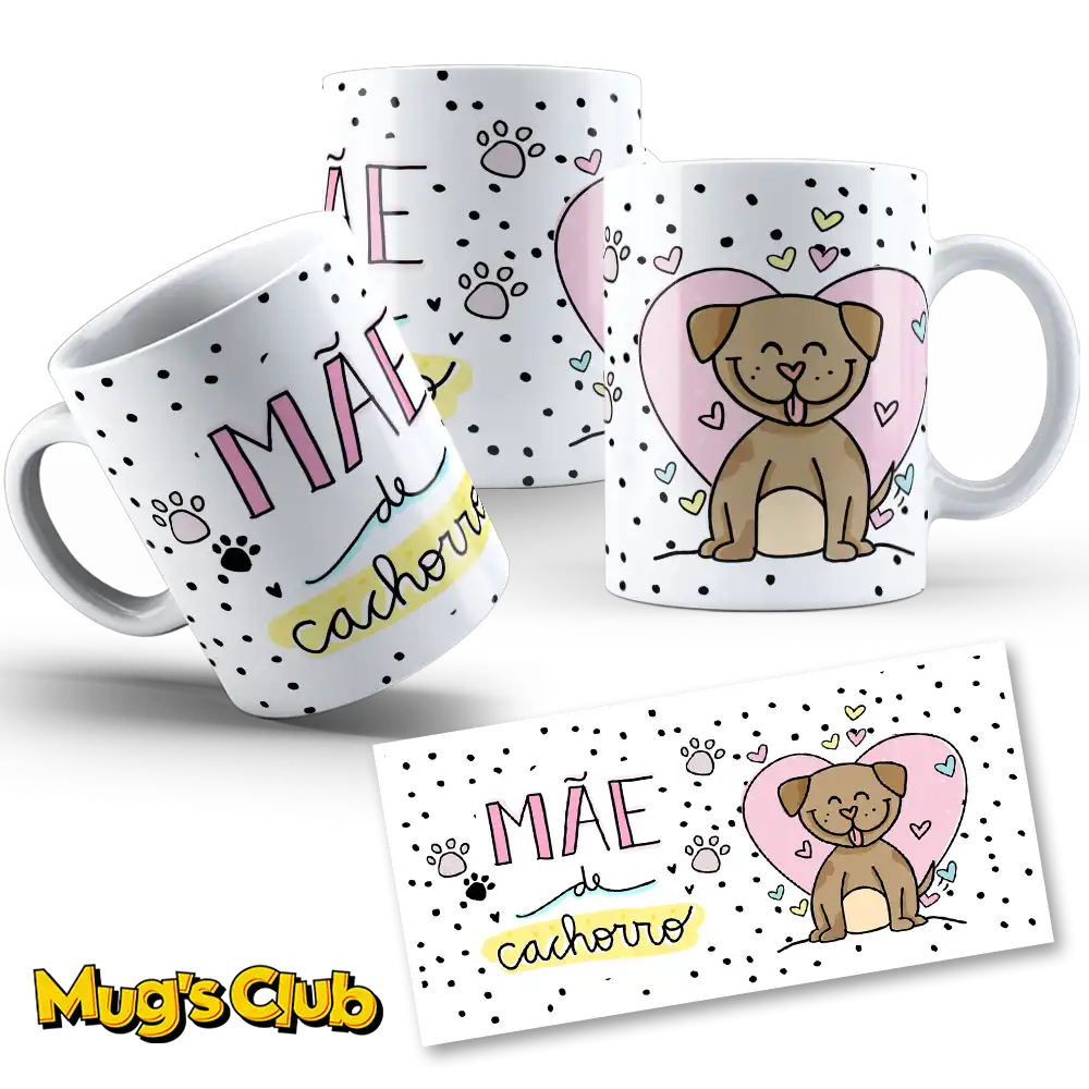 Caneca Mãe de Cachorro